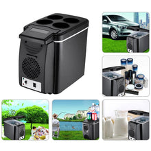 Load image into Gallery viewer, 19L Car Refrigerator Freeze heating DC12-24V/AC220V Fridge Compressor for Car Home Picnic Refrigeration heating -5~65 Degrees
