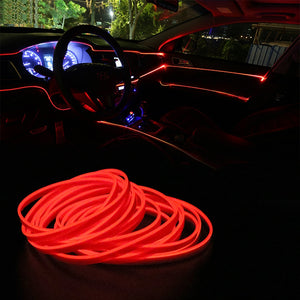 FORAUTO 5 Meters Car Interior Lighting Auto LED Strip