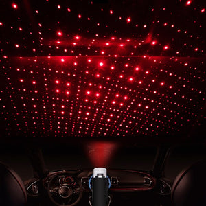 Universal Mini LED Car Roof Star Ceiling Lights Projector Light Interior