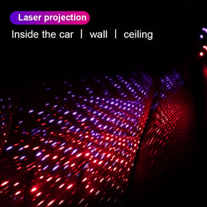 Universal Mini LED Car Roof Star Ceiling Lights Projector Light Interior